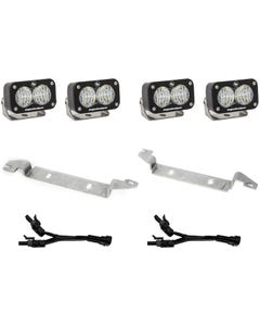 Baja Designs S2 Sport Dual Fog Pocket Light Kit for 3rd Gen Tundra (2022-Current)