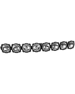 KC HiLites 50-inch Pro6 Gravity 8-Light LED Curved Light Bar System | 160W Combo Beam