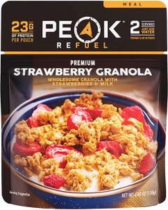 Peak Refuel Strawberry Granola Freeze-Dried Meal Pouch