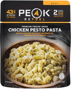 Peak Refuel Chicken Pesto Pasta Freeze-Dried Meal Pouch