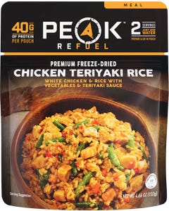 Peak Refuel Chicken Teriyaki Freeze-Dried Meal Pouch