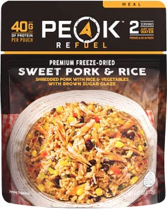 Peak Refuel Sweet Pork Freeze-Dried Meal Pouch