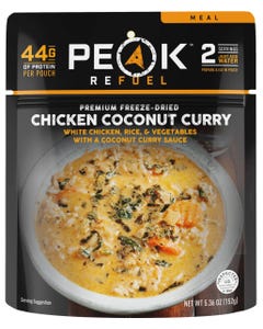Peak Refuel Chicken Coconut Curry Freeze-Dried Meal Pouch