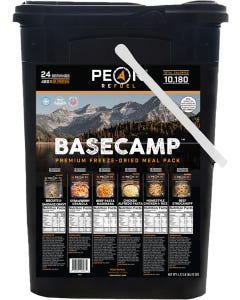 Peak Refuel Base Camp Bucket 3.0 (12 Freeze-Dried Meal Pouches)