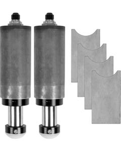 Trail-Gear Performance 2.5” Smooth Body Pin Top Bump Stop Sets