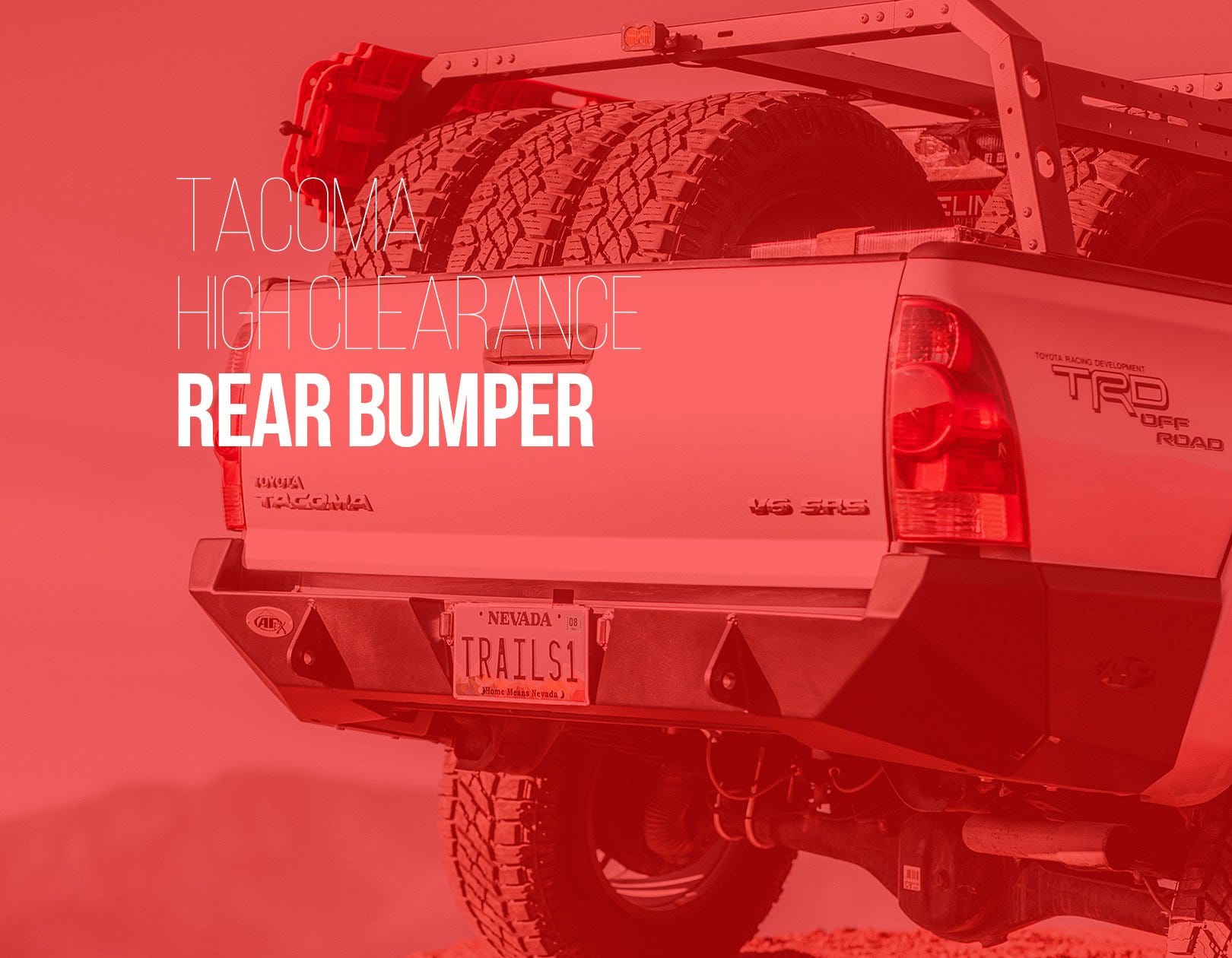 All-Pro Off-Road Toyota Tacoma Rear Bumpers