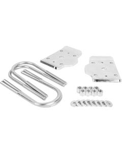 Wheeler's Rear Leaf  U-Bolt Flip Kit for 2005+ Tacoma  (available with or without Superbump Bump Stops)